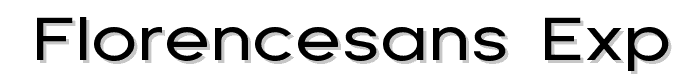 Florencesans Exp font